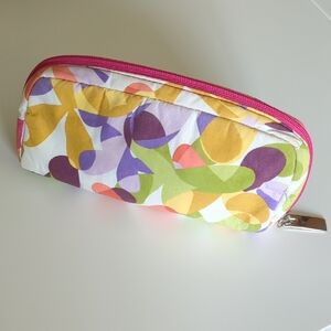 Colorful Patterned Zip Pouch